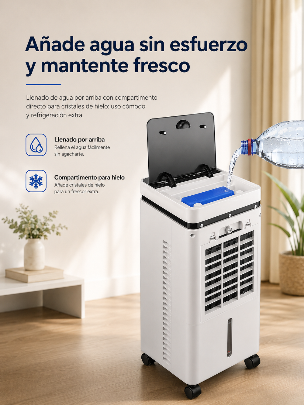 Fresco como la brisa,