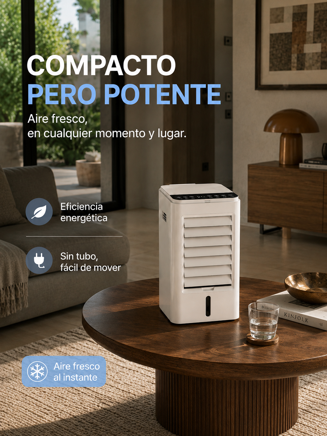 Frisoria Compact Pro — Mini Climatiseur USB pour Bureau