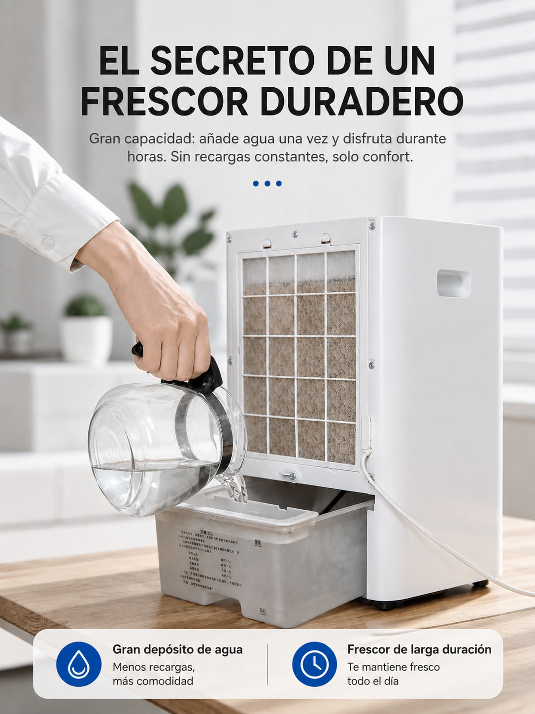 Frisoria Compact Pro — Mini Climatiseur USB pour Bureau