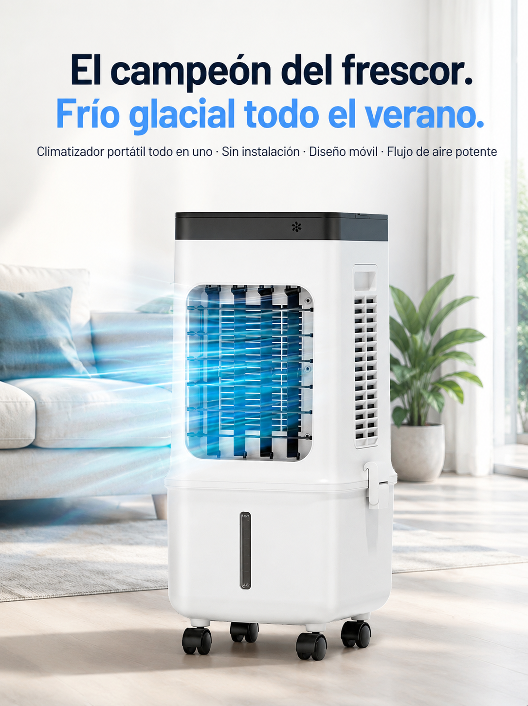 Frisoria Pro — Climatiseur Silencieux 9000 BTU 4-en-1
