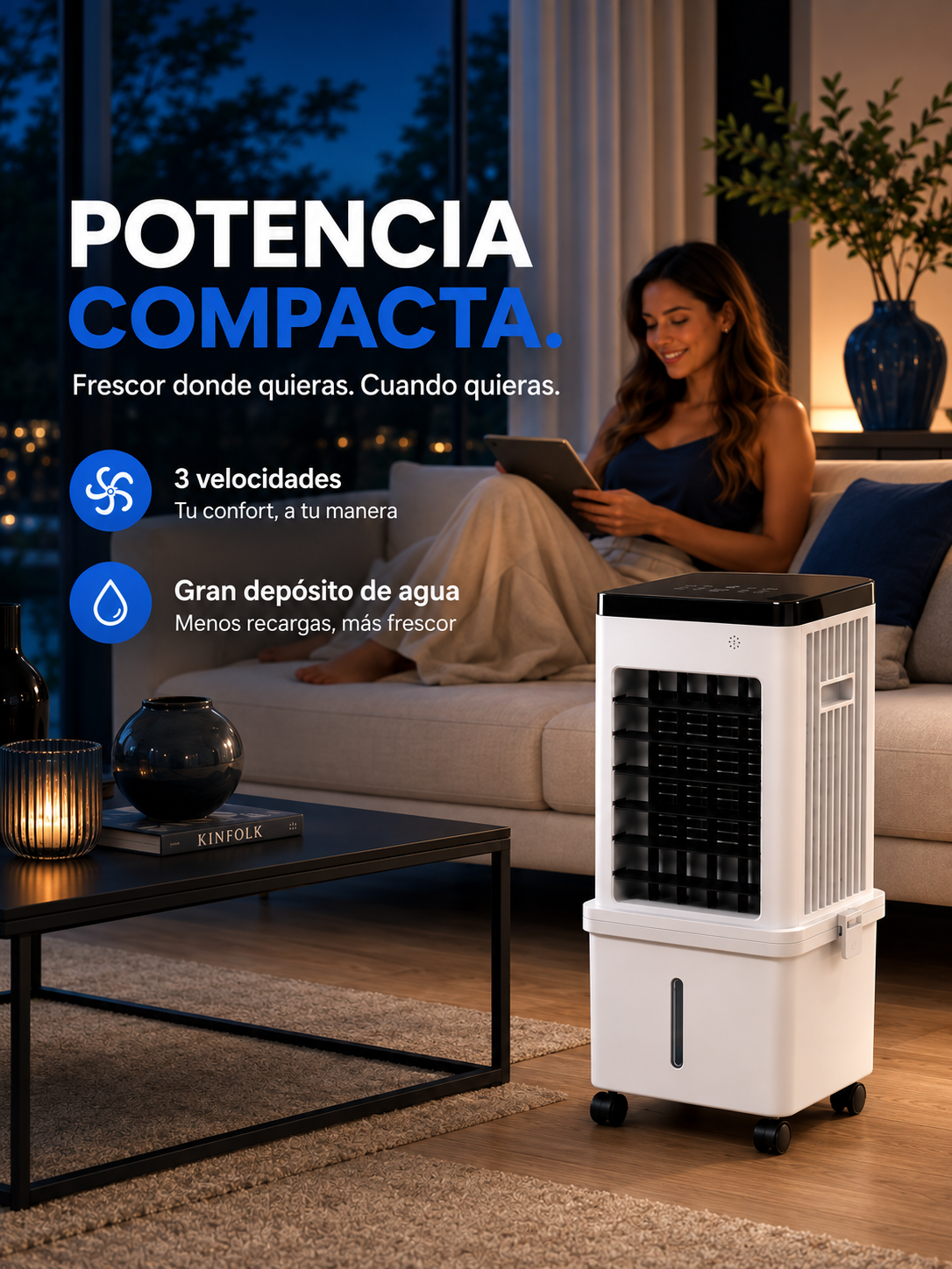 Frisoria Pro — Climatiseur Silencieux 9000 BTU 4-en-1